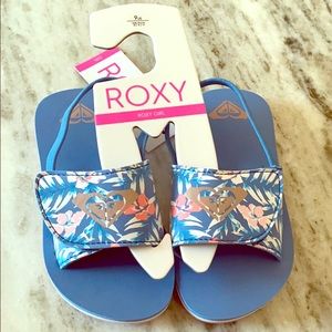 NWT Roxy Toddler Girls Sling Back Sandal